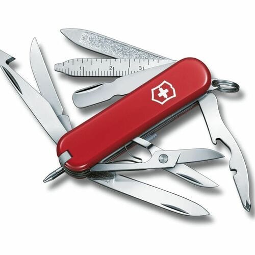 Швейцарски джобен нож Victorinox Mini Champ red 0.6385